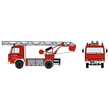 Loewe 4112 - Iveco Magirus „Zeta” 90M5 - DL18 Straż Pożarna Osterhofen