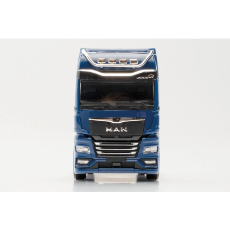 Herpa 054270 - Akcesoria osłona przeciwsłoneczna i wspornik lampy dla MAN TGX Individual, wspornik chrom (4 zestawy)