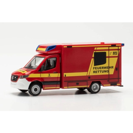 Herpa 097666 - Mercedes-Benz Sprinter 18 Fahrtec „Monachijska straż pożarna”