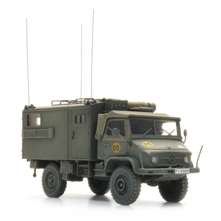 Artitec 6870777 - BRD Unimog 404s skrzynia radiowa żółto-oliwkowa