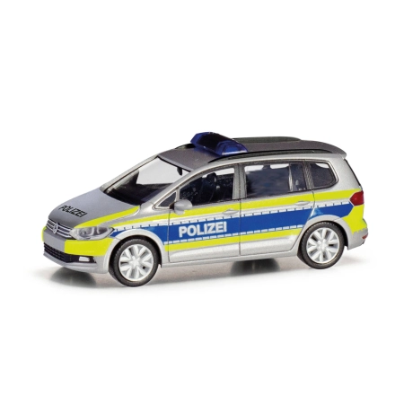 Herpa 097949 - Volkswagen (VW) Touran "Policja w Hamburgu"