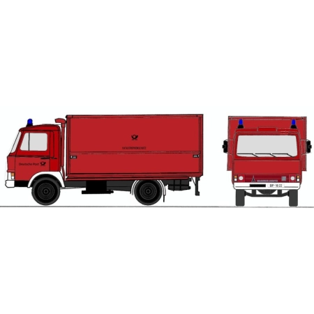 Loewe 4086 - Iveco Magirus „Zeta” 90M5 - pojazd służbowy GW KatS
