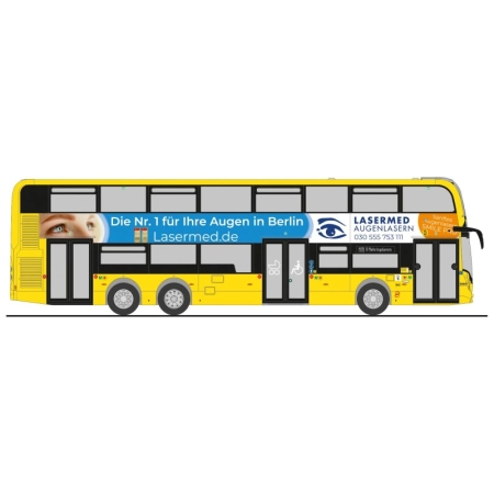 Rietze 78029 - Alexander Dennis Enviro500 BVG - Lasermed