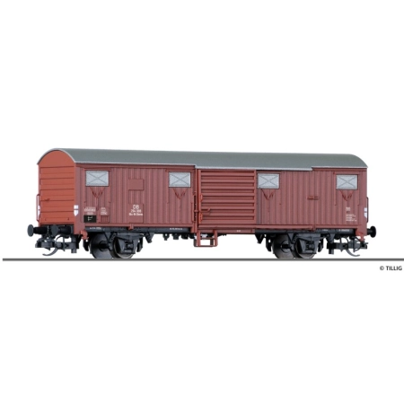 Tillig 17181 - Kryty wagon towarowy Glmms 64, DB, Ep.III