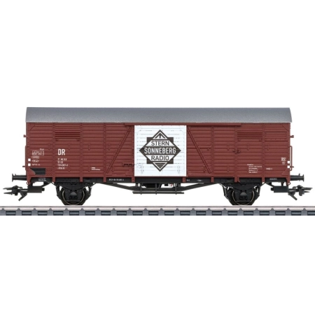 Märklin 46152 - Kryty wagon towarowy Gbkl, DR, Ep.IV „Stern-Radio Sonneberg”
