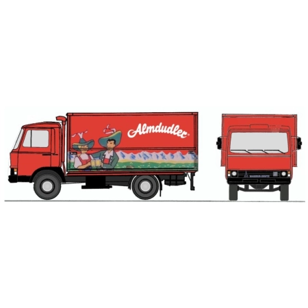 Loewe 4097 - Iveco Magirus „Zeta” 90M5 - ciężarówka „ALMDUDLER”