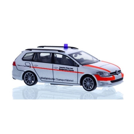 Rietze 53329 - Volkswagen Golf 7 Variant DRK med. Transportdienste Iserlohn-Land