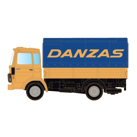 MiNiS LC4863 - Renault JK75 z platformą/plandeką, DANZAS