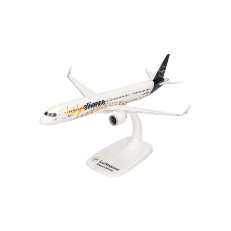 Herpa 614832 - Lufthansa Airbus A321neo "Help Alliance" - D-AIEP