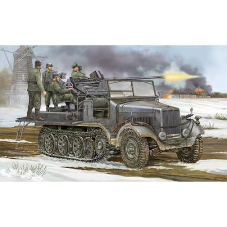 TRUMPETER 05532 - German Sd.Kfz.6/2  3.7cm Flak 37 auf Selbstfahrlafette - 1:35
