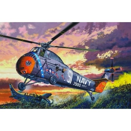 TRUMPETER 02882 - Helikopter H-34 US Navy Rescue - 1:48