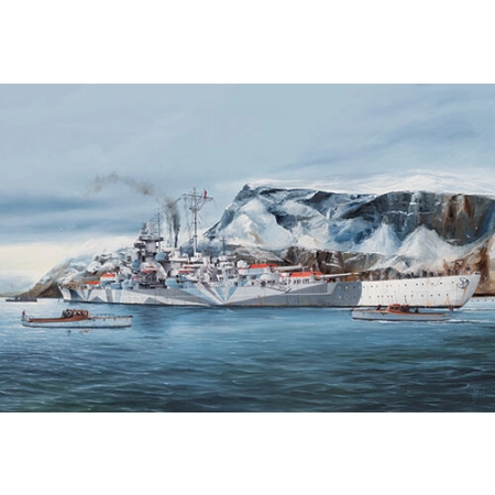 TRUMPETER 05359 - Pancernik Tirpitz - 1:350