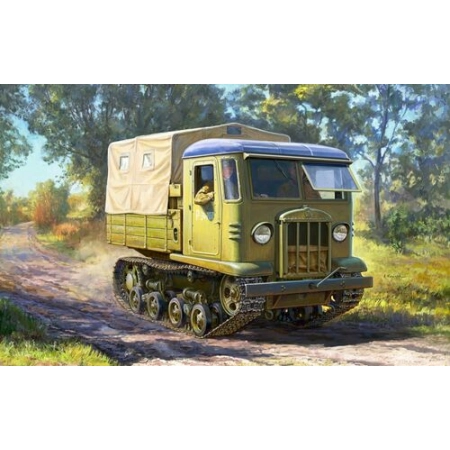 Zvezda 3663 - Radziecki ciągnik artyleryjski STZ-5