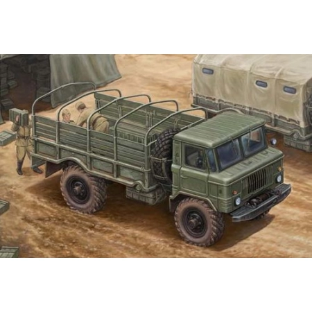 TRUMPETER 01016 - Samochód ciężarowy GAZ-66 - 1:35