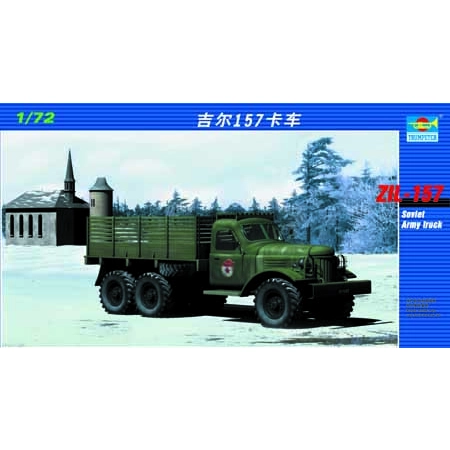 TRUMPETER 01101 - Ciężarówka ZIL-157 - 1:72