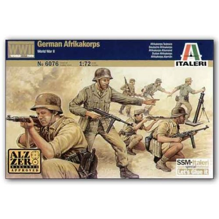 Italeri 6076 - Niemieckie Afrika Korps (II wojna światowa)