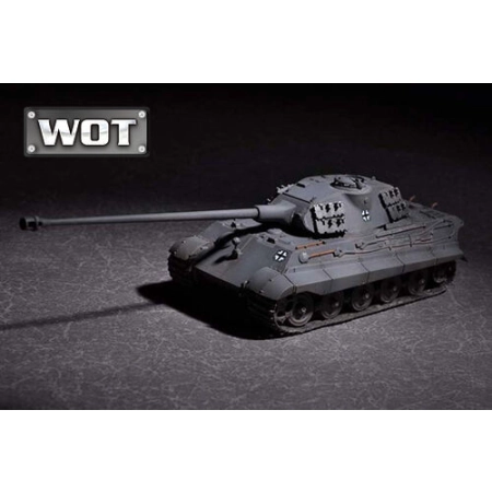 TRUMPETER 07161 - Czołg KingTiger (Porsche tur)w/105mm kWh L/68 - 1:72