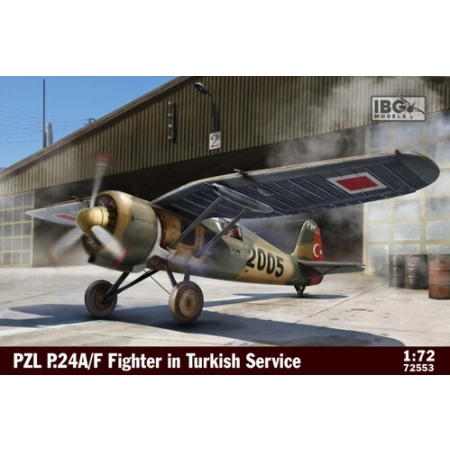 IBG 72553 - PZL P.24 A/F - Turkish Service - 1:72