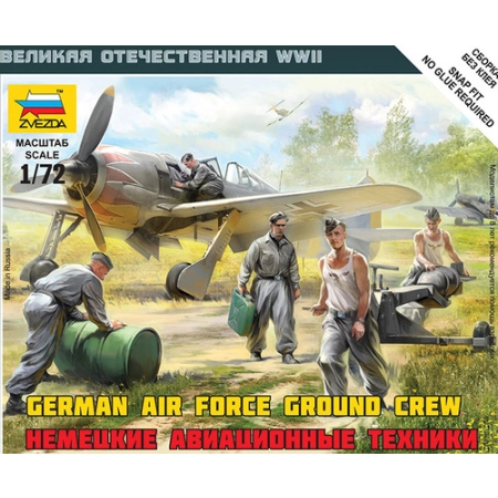 Zvezda 6188 - Personel naziemny niemieckich sił powietrznych