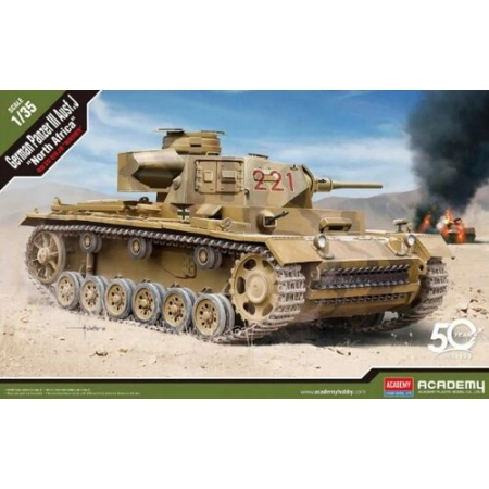 Academy 13531 - German Panzer III Ausf.J North Africa - 1:35