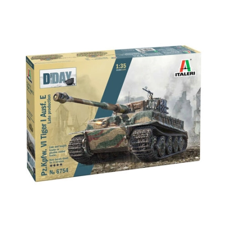 Italeri 6754 - Pz.Kpfw.VI Tiger I Ausf.E późna produkcja