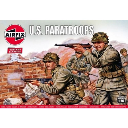 AIRFIX A00751V - Figurki - US Paratroops - 1:76