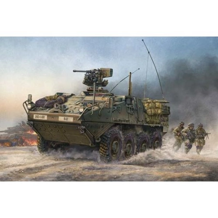 TRUMPETER 00375 - M1126 Stryker (ICV) Kołowy wóz opancerzony - 1:35