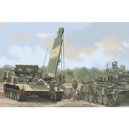 TRUMPETER 09554 - Wóz zabezpieczenia teechnicznego BREM-1M - 1:35