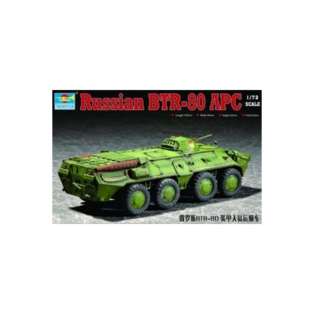TRUMPETER 07267 - Transporter opancerzony BTR-80 - 1:72