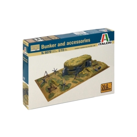 Italeri 6070 - Bunkier i akcesoria (II wojna światowa)