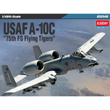 Academy 12348 - USAF A-10C 75th FS Flying Tigers - 1:48