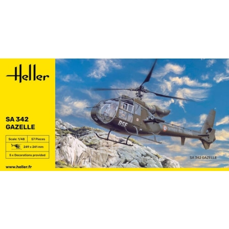 Heller 80486 - SA 342 Gazelle - 1:50