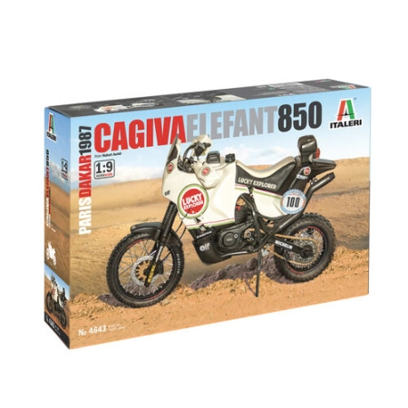 Italeri 4643 - Cagiva Elefant 850 Par.-Dak. 1987