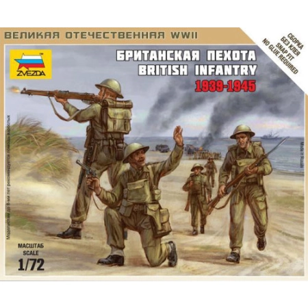 Zvezda 6166 - Brytyjska piechota 1939-42