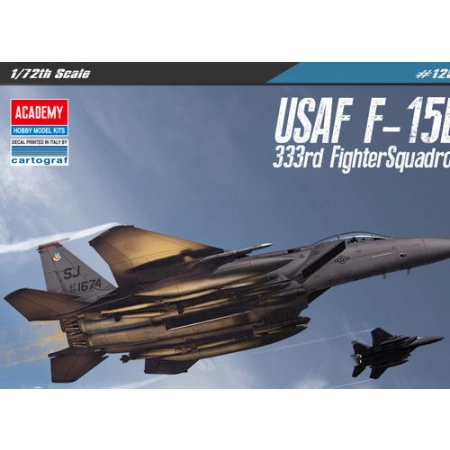 Academy 12550 - F-15E USAF 333th Fighter Sq 1:72.