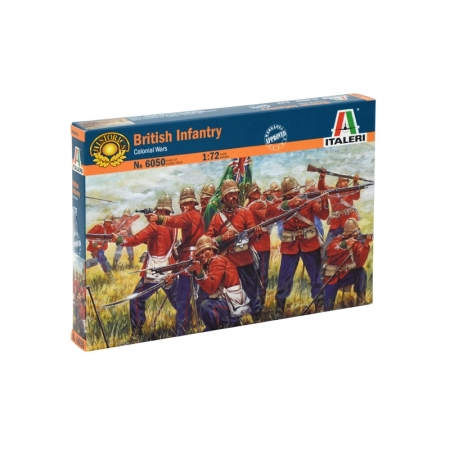 Italeri 6050 - Piechota brytyjska (wojna zuluska)