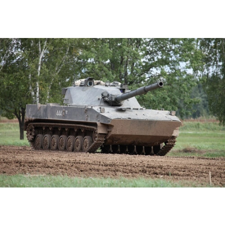TRUMPETER 09599 - 2S25 Sprut-SD Rosyjski, lekki pływający niszczyciel czołgów - 1:35