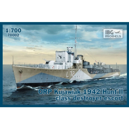 IBG 70002 - ORP Kujawiak 1942 niszczyciel eskortowy klasy Hunt II - 1:700