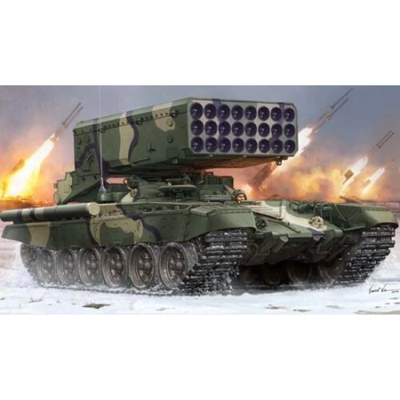 TRUMPETER 05582 - Russian TOS-1 24-Barrel Multiple Rocket Launcher - 1:35