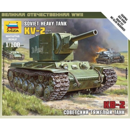 Zvezda 6202 - Radziecki czołg KV-2