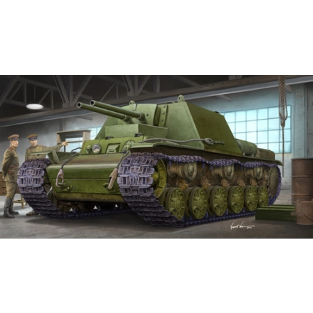 TRUMPETER 09504 - Soviet KV-7 (Object 227) - 1:35