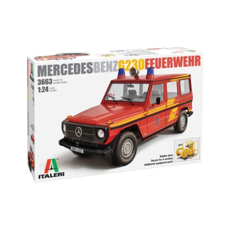 Italeri 3663 - Mercedes Benz G230 Feuerwehr