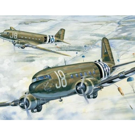 TRUMPETER 02828 - C-47A Skytrain - 1:48