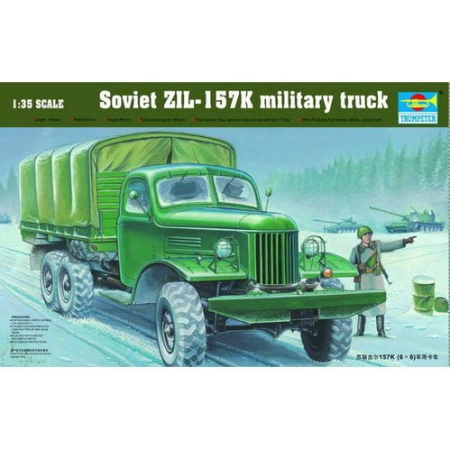 TRUMPETER 01003 - Samochód ciężarowy ZIL-157K - 1:35