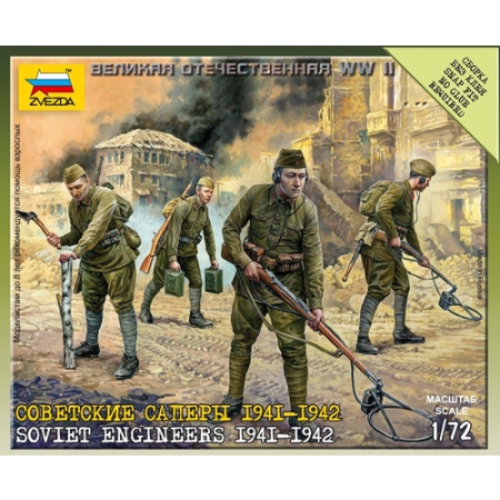 Zvezda 6108 - Radzieccy inżynierowie II wojna światowa