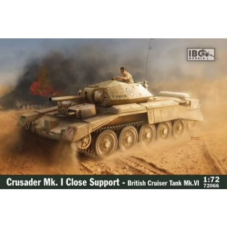 IBG 72066 - Crusader Mk.I CS - British Close Suport Tank - 1:72