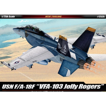 Academy 12535 - F/A-18F USN VF-103 Jolly Rogers 1:72.
