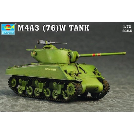 TRUMPETER 07226 - M4A3 76(W) Tank - 1:72