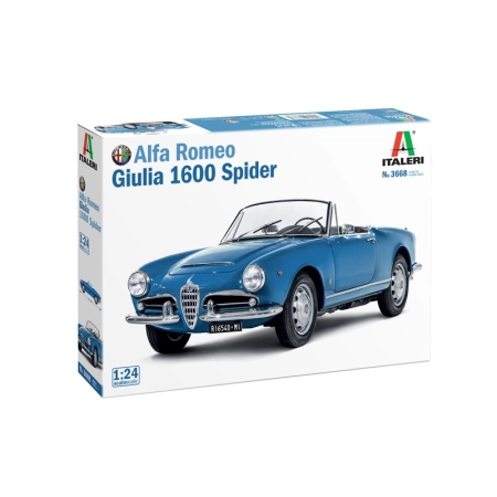 Italeri 3668 - Alfa Romeo Giulia 1600 Spider
