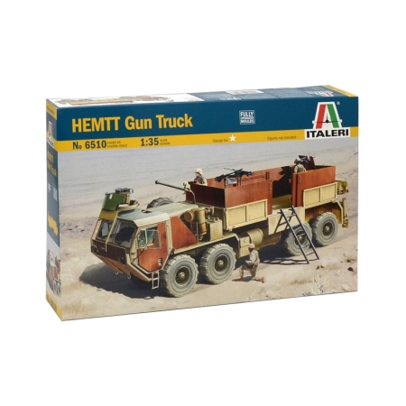 Italeri 6510 - Ciężarówka z działem HEMTT